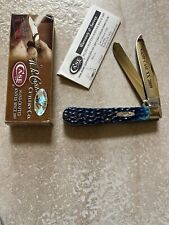 2009 Case 6254 SS Trapper - Jigged Teal Bone, 2009 Camp Case, only 250 made picture