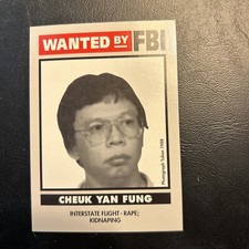 Jb2 1993 wanted By The Fbi #56 Cheuk Yan Fung picture