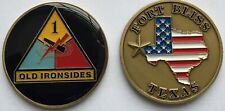 Fort Bliss - 1st Armored Division Challenge Coin picture