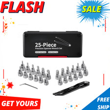 NEW 25 Piece Pin Spanner Wrench Set 42CRMO Adjustable Metric Imperial 160mm picture