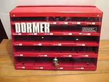 LOCKING DORMER STORE COUNTER DISPLAY CASE DRILL BITS METRIC       BSMT picture