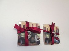 Wine Motif Coasters by Kate Aspen, Set of 4, NIB picture