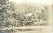 Danby, VT: Mount Dorset 1932 RPPC - Vintage Vermont Real Photo Postcard picture