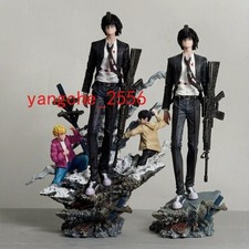 H33CM Chainsaw Man Hayakawa Aki Statue GK Figure Anime Model Collectibles Gift picture