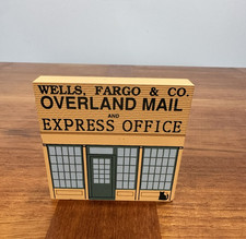 RARE Cat's Meow Village  Wild West Series #1893 WELLS, FARGO & COMPANY - Retired picture