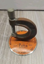Jorgensen Pony Clamp Advertising Paperweight picture