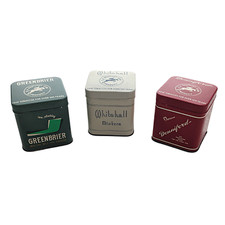 3 Vintage Kentucky Club Pipe Tobacco 1 oz TINS・Donniford・Greenbrier・Whitehall picture