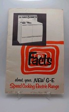  1953 GE Electric RANGE LIBERATOR STRATOLINER AIRLINER  OWNERS Manual  Ephemera picture