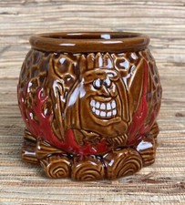 Tiki Mug Bowl Trader Mort's Liquor San Diego, CA Cauldron Fire Tiki Farm New picture