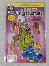 The Real Ghostbusters 3-D Slimer Special #1 1993 NOW Comics with 3D Glasses picture