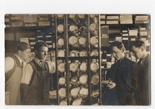 P40 Real Photo Postcard RPPC Davis Store Merriman NE Nebraska Clocks picture