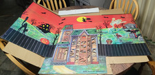 Vtg Telco MOTION-ettes of Halloween Illuminated Dimensional Background  Display picture