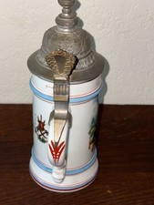 Antique 1896-98 Bavarian 1st Infantry Regiment König Reservist Stein Lithophane picture