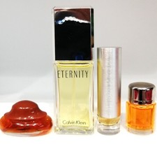 OBSESSION, ETERNITY, CONTRADICTION, ESCAPE lot of 4 Mini by Calvin Klein picture