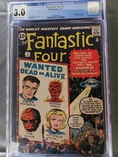 Fantastic Four #7 CGC 3.0 OW/W Pages 1st App Kurrgo Marvel 1962 Vintage Comic picture