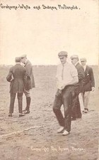 Claude Grahame-White Sydney McDonald Aviator Aviation Antique Postcard J41949 picture