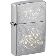 Zippo US Army Herringbone Sweep Two Tone 47090 picture