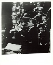 Leonard Bernstein Press Photo Vienna Philharmonic Orchestra Berlin Mahler *P80c picture