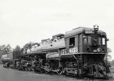 Southern Pacific Railroad Cab Forward Steam Locomotive 4133 photo picture