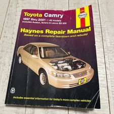 Haynes Repair Manual 1997-2001 Toyota Camry Avalon Solara Lexus ES 300 92007 picture