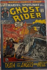 Marvel Spotlight #6 1972 Ghost Rider 2nd Appearance Johnny Blaze Bronze Age picture
