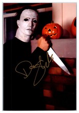 Donald Shanks Don Michael Myers Halloween 5 Hand Signed 4x6 Photo TC46-7342 picture