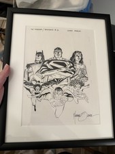 The Kingdom 2 Comic Michael Zeck Cover Prelim Sketch Custom Framed picture