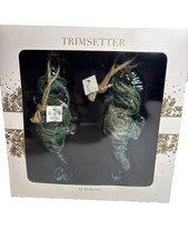 Trimsetter by Dillard’s Shatterproof Seahorse Ornaments Set of Two Coastal Decor picture
