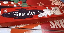 NOS Vintage Holt Howard Santa Bracelet In Original Box With Sticker Beautiful  picture