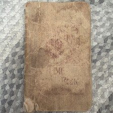 VINTAGE RR TIME BOOK 1924-1946 picture