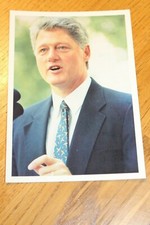 Arkansas First President of United States Bill Clinton Vintage Postcard 1993  picture