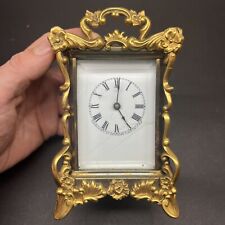 Extremely Rare 8-day Striking Carriage Repeat Feature Waterbury Clock Co c.1891 picture