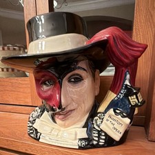 RARE Royal Doulton PHANTOM Of the OPERA Character Jug D7017 NO 2174  Certificate picture