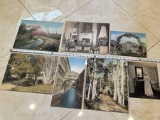 RARE WALLACE NUTTING Collection Original Lot of Hand Colored Photos Proof Prints picture
