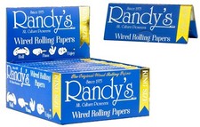 FIVE PACKS Randy's Wired Cigarette Rolling Papers - KING SIZE picture