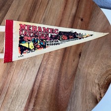 VTG Meramec Caverns Missouri Pennant Stanton Jesse James Loot Rock picture