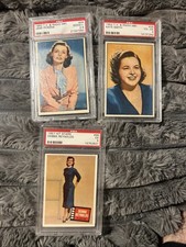 1952 & 1957 T.V & RADIO & Hit Stars NBC Card Lot Of 3 Pickens Smith Reynolds PSA picture
