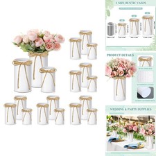 Zonon 18 Pcs Farmhouse Vases 4.33