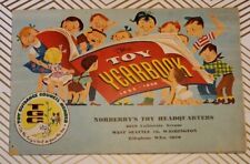 Toy Yearbook 1955 1956 Lionel Structo Hubley Ideal Dick Tracy 58 Color Pages picture
