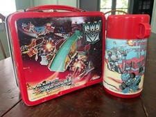 VINTAGE TRANSFORMERS LUNCHBOX AND THERMOS picture