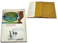 Roald Dahl Signed 1st Edition Charlie and the Chocolate Factory Book Rare PSA picture
