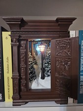 Narnia Inspired Wardrobe Book Nook, Book Ends, Home Decor, The Hidden Passage picture
