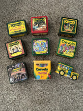 VTG Crayola Crayon Tins You Pick Shipping Discount New Other See Description picture