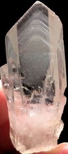 19g Himalayan RARE Natural Lemurian Quartz Lemuria Crystal Point &pyramid t772 picture