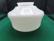 VINTAGE MILK GLASS SCHOOL HOUSE GLOBE 4” FITTER picture
