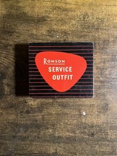 Vintage Ronson Service Outfit Tin & Contents - Incomplete Cigarette Lighters picture