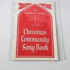 Vtg 1959 Seven-Up 7up Christmas Community Song Book 50's Booklet Ppbk picture