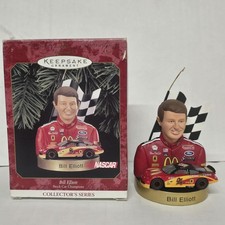 Hallmark Keepsake Ornament NASCAR Bill Elliott Stock Car Champions, #3 in Coll. picture