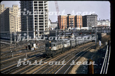 R DUPLICATE SLIDE - New York Central NYC 225 Electric Pass Action New York City picture