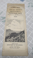 1939 Great Smoky Mountains National Park Guide Map   Tennessee-North Carolina picture